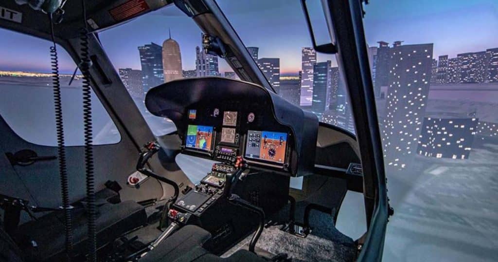 Flight Simulator for Helicopters: Advanced Training at World Aviation 1 Simulador H11 WA