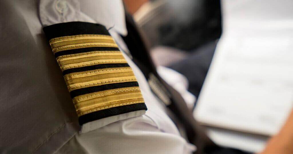 barras uniforme piloto