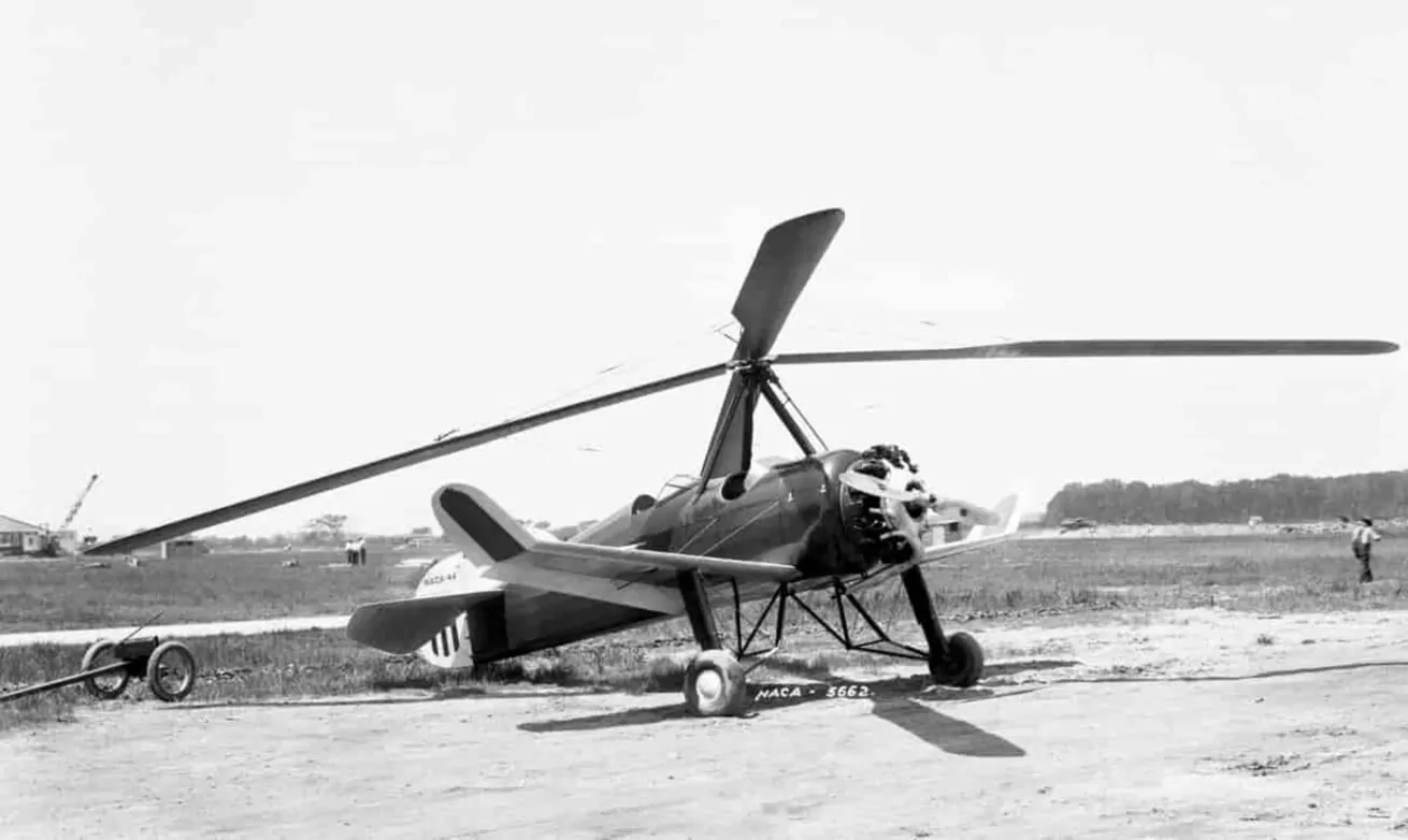 Autogiro de Juan de la Cierva