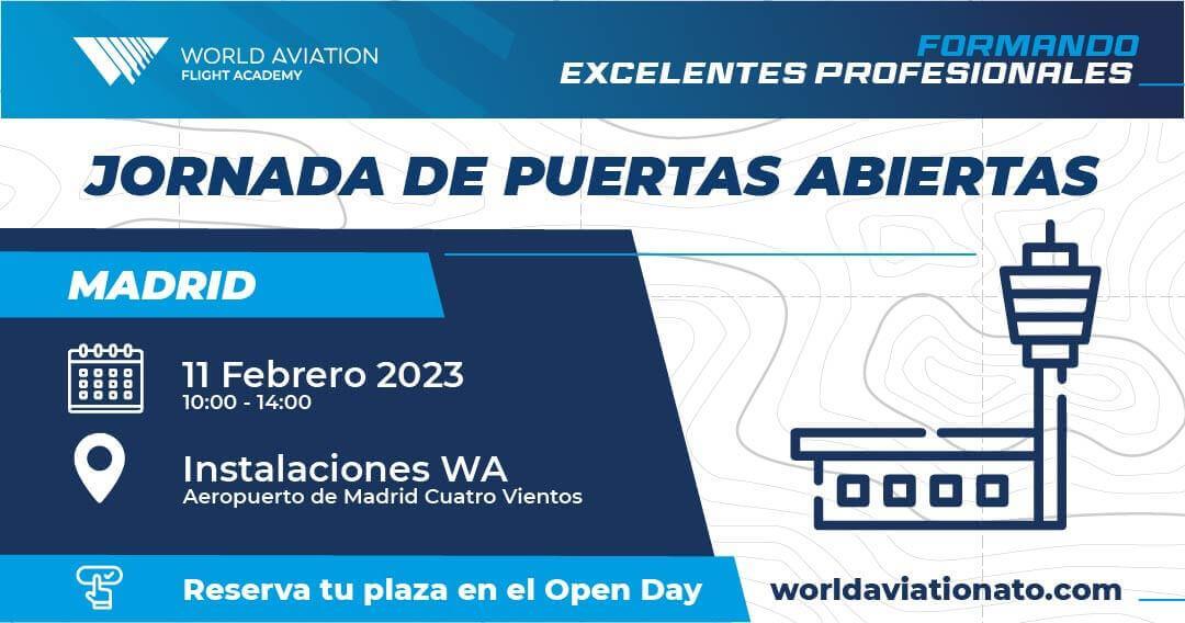 Jornada de Puertas Abiertas de la World Aviation Febrero 2023